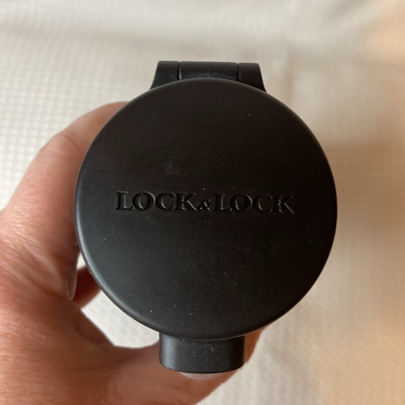 Lock & Lock Navy Metallic Stainless Steel Water Bottle - Picture 4 of 6